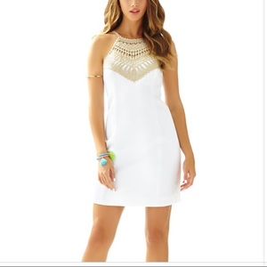 NWT Lilly Pulitzer Pearl soft shift white dress